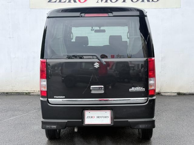 エブリイワゴン PZターボスペシャル 4WD 修復歴無 車検2年付 両側パワースライドドア オートステップ シートヒーター HIDライト ナビ テレビ DVD再生 CD ドライブレコーダー 電動格納ドアミラー キーレスキー アルミホイール(13枚目)