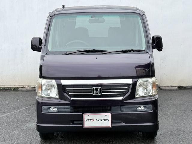 バモス Ｌターボローダウン　後期　車検２年付　修復歴無　タイミングベルト交換済　キーレス　ナビ　ＤＶＤ再生　ＣＤ　音楽録音機能　ＥＴＣ　アルミホイール　ドアバイザー　プライバシーガラス　フルフラット　フォグライト　ＡＢＳ　４ＡＴ（3枚目）