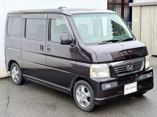 バモス Ｌターボローダウン　後期　車検２年付　修復歴無　タイミングベルト交換済　キーレス　ナビ　ＤＶＤ再生　ＣＤ　音楽録音機能　ＥＴＣ　アルミホイール　ドアバイザー　プライバシーガラス　フルフラット　フォグライト　ＡＢＳ　４ＡＴ（5枚目）