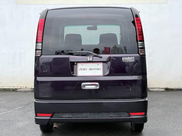 バモス Ｌターボローダウン　後期　車検２年付　修復歴無　タイミングベルト交換済　キーレス　ナビ　ＤＶＤ再生　ＣＤ　音楽録音機能　ＥＴＣ　アルミホイール　ドアバイザー　プライバシーガラス　フルフラット　フォグライト　ＡＢＳ　４ＡＴ（13枚目）