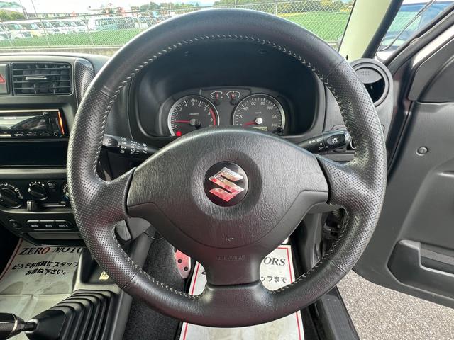 ジムニー クロスアドベンチャーXC 8型 車検2年付 修復歴無 リフトアップ 5MT 4WD ターボ シートヒーター レザーシート Bluetoothオーディオ CD AUX ETC アルミホイール 社外マフラー ショートバンパー(25枚目)