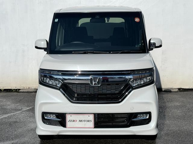 Ｎ－ＢＯＸカスタム Ｇ・Ｌホンダセンシング　修復歴無　ブレーキサポート　８インチナビ（フルセグテレビ・Ｂｌｕｅｔｏｏｔｈ接続・ＤＶＤ再生・ＣＤ）バックカメラ　前後ドラレコ　ＥＴＣ　両側電動スライドドア　アダプティブクルーズコントロール（3枚目）