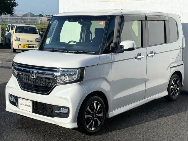 Ｎ－ＢＯＸカスタム Ｇ・Ｌホンダセンシング　修復歴無　ブレーキサポート　８インチナビ（フルセグテレビ・Ｂｌｕｅｔｏｏｔｈ接続・ＤＶＤ再生・ＣＤ）バックカメラ　前後ドラレコ　ＥＴＣ　両側電動スライドドア　アダプティブクルーズコントロール（7枚目）