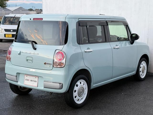 アルトラパンショコラ Ｘ　車検２年付　ナビ（テレビ・Ｂｌｕｅｔｏｏｔｈ接続・ＡＵＸ接続）バックカメラ　アルミホイール　ＨＩＤライト　オートエアコン　ドアバイザー　専用レザーシート　プライバシーガラス　電動格納ドアミラー（17枚目）