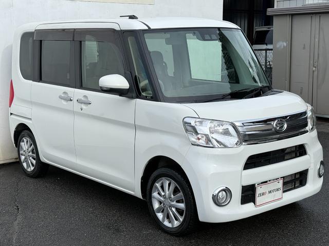 タント Ｇ　ＳＡＩＩＩ　後期　４ＷＤ　ブレーキサポート　ナビ（フルセグテレビ・Ｂｌｕｅｔｏｏｔｈ接続・ＤＶＤ再生・ＣＤ）前後ドライブレコーダー　両側電動スライドドア　シートヒーター　ドアバイザー　レーンキープアシスト（5枚目）