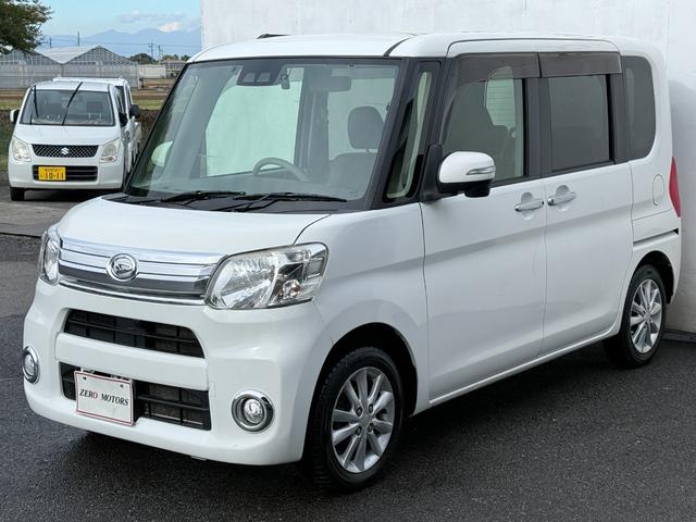 タント Ｇ　ＳＡＩＩＩ　後期　４ＷＤ　ブレーキサポート　ナビ（フルセグテレビ・Ｂｌｕｅｔｏｏｔｈ接続・ＤＶＤ再生・ＣＤ）前後ドライブレコーダー　両側電動スライドドア　シートヒーター　ドアバイザー　レーンキープアシスト（7枚目）