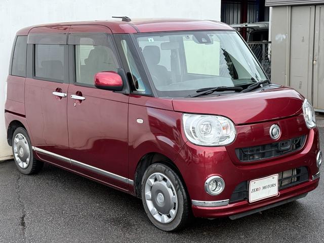 ムーヴキャンバス Ｇメイクアップ　ＳＡＩＩ　４ＷＤ　修復歴無　ブレーキサポート　ナビ（テレビ・Ｂｌｕｅｔｏｏｔｈ接続・ＤＶＤ再生・ＣＤ）ＥＴＣ　バックカメラ　前後ドライブレコーダー　両側電動スライドドア　レーンキープアシスト　ドアバイザー（5枚目）