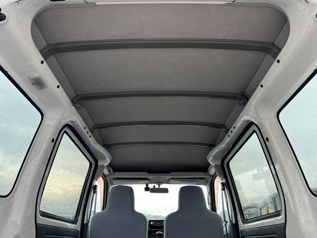 ハイゼットカーゴ ＤＸ　ハイルーフ　車検２年付　キーレス　パワーウィンドウ　ＣＤ　ＡＵＸ接続　ＥＴＣ　ドライブレコーダー　アルミホイール　ＭＡＸ積載量３５０キロ　ドアバイザー　ライトレベライザー　フルフラット（48枚目）