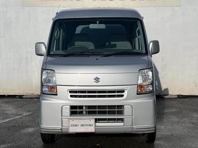 エブリイ ＰＡ　車検２年付　ハイルーフ　ＥＴＣ　ＣＤ　リビルトエンジン載せ替え済　タイミングチェーン式　ライトレベライザー　プライバシーガラス　ＭＡＸ積載量３５０キロ　フルフラット　エアコン　パワステ　Ｗエアバック（3枚目）