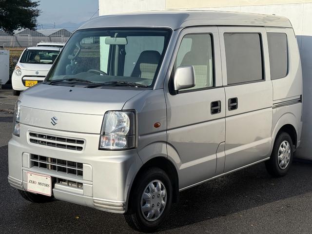 エブリイ ＰＡ　車検２年付　ハイルーフ　ＥＴＣ　ＣＤ　リビルトエンジン載せ替え済　タイミングチェーン式　ライトレベライザー　プライバシーガラス　ＭＡＸ積載量３５０キロ　フルフラット　エアコン　パワステ　Ｗエアバック（7枚目）