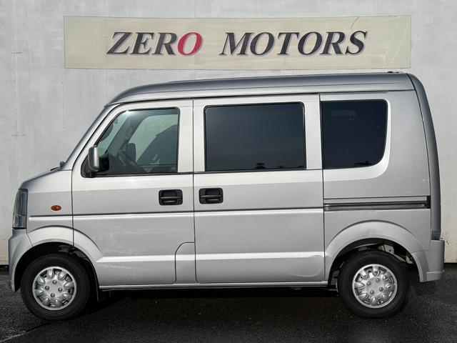 エブリイ ＰＡ　車検２年付　ハイルーフ　ＥＴＣ　ＣＤ　リビルトエンジン載せ替え済　タイミングチェーン式　ライトレベライザー　プライバシーガラス　ＭＡＸ積載量３５０キロ　フルフラット　エアコン　パワステ　Ｗエアバック（11枚目）