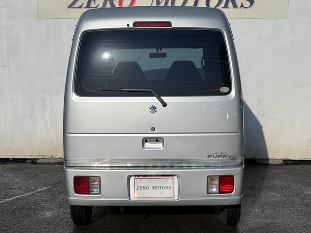 エブリイ ＰＡ　車検２年付　ハイルーフ　ＥＴＣ　ＣＤ　リビルトエンジン載せ替え済　タイミングチェーン式　ライトレベライザー　プライバシーガラス　ＭＡＸ積載量３５０キロ　フルフラット　エアコン　パワステ　Ｗエアバック（13枚目）