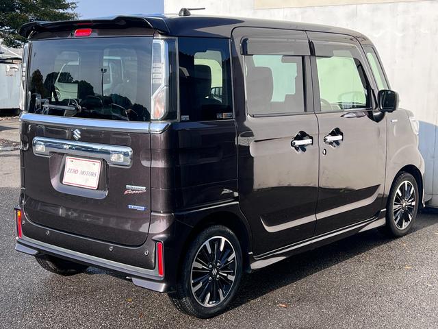 スペーシアカスタム ハイブリッドＸＳターボ　後期　車検２年付　デュアルカメラブレーキサポート　８インチナビ（Ｂｌｕｅｔｏｏｔｈ・フルセグテレビ・ＤＶＤ・ＣＤ）全周囲カメラ　両側パワースライドドア　アダプティブクルーズコントロール　シートヒーター（17枚目）