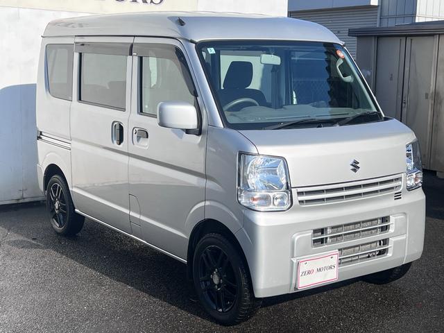 エブリイ ジョインターボ　５ＭＴ　４ＷＤ　ハイルーフ　キーレスキー　ＣＤ　ＡＵＸ接続　パワーウィンドウ　電動格納ドアミラー　オーバーヘッドコンソール　リアヒーター　フルフラット　ＭＡＸ積載量３５０キロ　アルミホイール（5枚目）