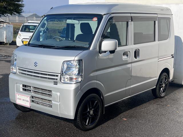 エブリイ ジョインターボ　５ＭＴ　４ＷＤ　ハイルーフ　キーレスキー　ＣＤ　ＡＵＸ接続　パワーウィンドウ　電動格納ドアミラー　オーバーヘッドコンソール　リアヒーター　フルフラット　ＭＡＸ積載量３５０キロ　アルミホイール（7枚目）