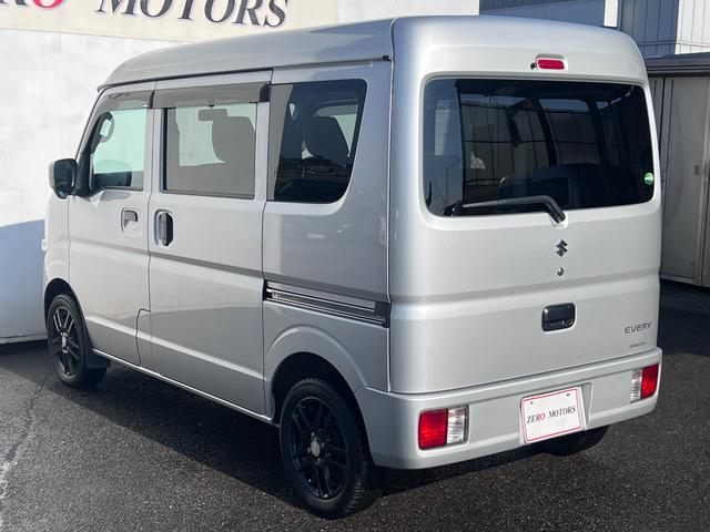エブリイ ジョインターボ　５ＭＴ　４ＷＤ　ハイルーフ　キーレスキー　ＣＤ　ＡＵＸ接続　パワーウィンドウ　電動格納ドアミラー　オーバーヘッドコンソール　リアヒーター　フルフラット　ＭＡＸ積載量３５０キロ　アルミホイール（15枚目）
