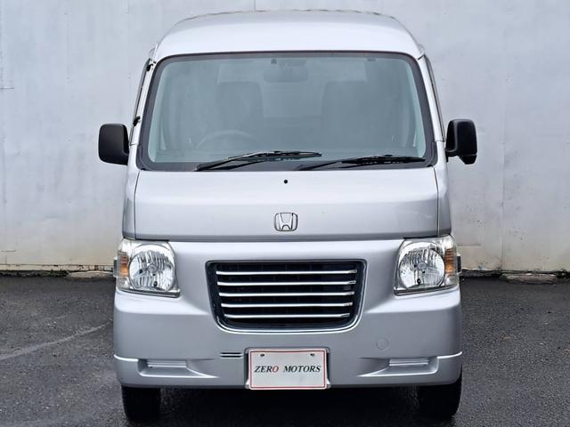 バモスホビオプロ ベースグレード 後期 4WD 車検2年付 修復歴無 ハイルーフ キーレス パワーウィンドウ ナビ テレビ DVD再生 CD ETC アルミホイール ドアバイザー ライトレベライザー フルフラット プライバシーガラス(3枚目)