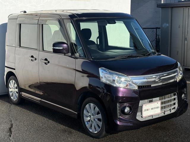 スペーシアカスタム ＸＳ　修復歴無　車検２年付　ワンオーナー　ブレーキサポート　ナビ　Ｂｌｕｅｔｏｏｔｈ接続　テレビ　ＣＤ　パワースライドドア　ＨＩＤライト　スマートキー　横滑り防止装置　電動格納ドアミラー　ドアバイザー（5枚目）