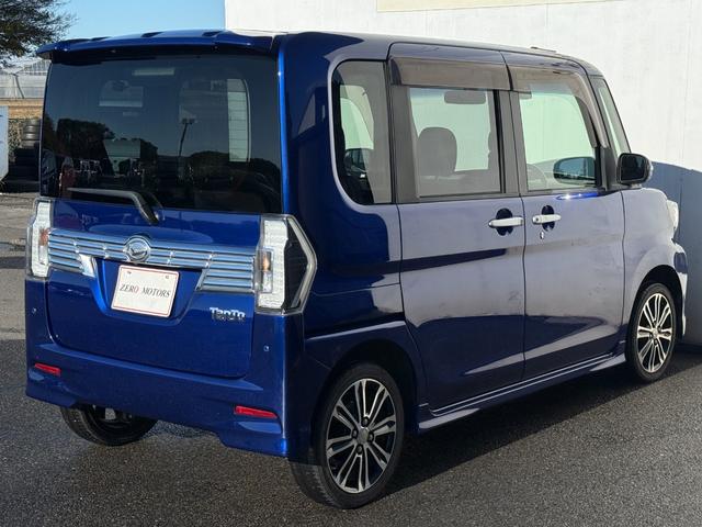 タント カスタムRS トップエディションSAIII 後期 ターボ 車検2年付 ブレーキサポート ナビ Bluetooth接続 フルセグテレビ DVD再生 CD バックカメラ 両側パワースライドドア ハーフレザーシート シートヒーター LEDヘッドライト(17枚目)