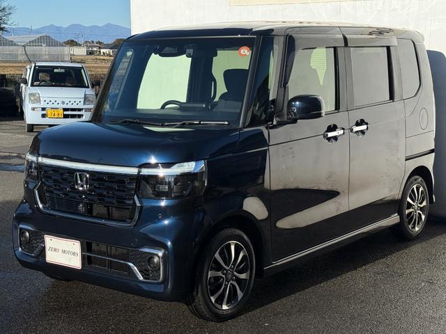 Ｎ－ＢＯＸカスタム ベースグレード　現行モデル　車検２年付　ブレーキサポート　アダプティブクルーズコントロール　ナビ　Ｂｌｕｅｔｏｏｔｈ接続　フルセグテレビ　バックカメラ　ＥＴＣ　前後ドラレコ　両側パワースライドドア　シートヒーター（7枚目）