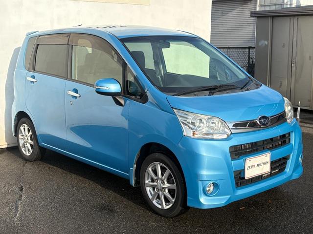 ステラ カスタムＲ　車検２年付　スマートキー　ナビ　バックカメラ　フルセグテレビ　ＤＶＤ再生　ＣＤ　ＥＴＣ　電動格納ドアミラー　ＨＩＤライト　ドアバイザー　ＡＢＳ　アルミホイール　フルフラット　フォグライト（6枚目）