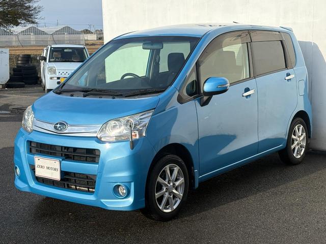 ステラ カスタムＲ　車検２年付　スマートキー　ナビ　バックカメラ　フルセグテレビ　ＤＶＤ再生　ＣＤ　ＥＴＣ　電動格納ドアミラー　ＨＩＤライト　ドアバイザー　ＡＢＳ　アルミホイール　フルフラット　フォグライト（8枚目）