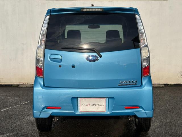 ステラ カスタムＲ　車検２年付　スマートキー　ナビ　バックカメラ　フルセグテレビ　ＤＶＤ再生　ＣＤ　ＥＴＣ　電動格納ドアミラー　ＨＩＤライト　ドアバイザー　ＡＢＳ　アルミホイール　フルフラット　フォグライト（14枚目）
