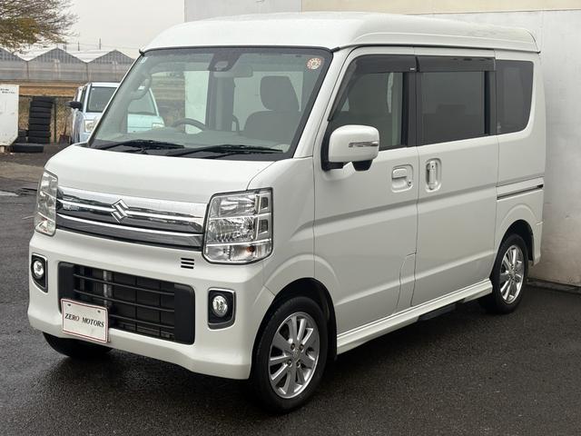 エブリイワゴン ＰＺターボスペシャル　修復歴無　ハイルーフ　ワンオーナー　ブレーキサポート　ナビ（フルセグテレビ・Ｂｌｕｅｔｏｏｔｈ接続・ＤＶＤ再生・ＣＤ・ＵＳＢ）両側電動スライドドア　オートステップ　アルミホイール　電動格納ドアミラー（7枚目）