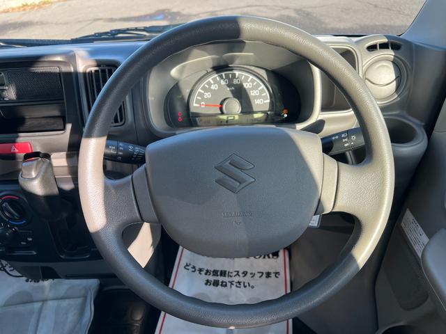 エブリイ ＰＣ　修復歴無　５ＡＧＳ車　ドライブレコーダー　２ｎｄ発進機能　オーバーヘッドコンソール　フルフラット　キーレスキー　盗難防止システム　ドアバイザー　積載量３５０キロ　ライトレベライザー　プライバシーガラス（25枚目）