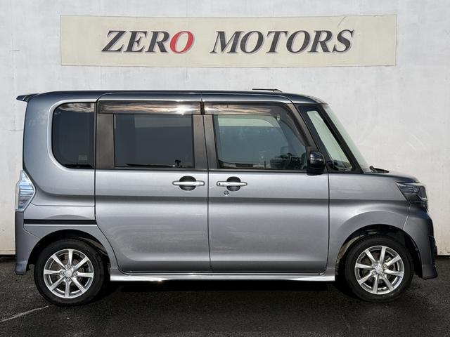 タント カスタムＸ　車検２年付　ＣＤ　ＵＳＢ　ＡＵＸ接続　パワースライドドア　アルミホイール　ＬＥＤヘッドライト　スマートキー　盗難防止システム　電動格納ドアミラー　ドアバイザー　フルフラット　オートエアコン（9枚目）