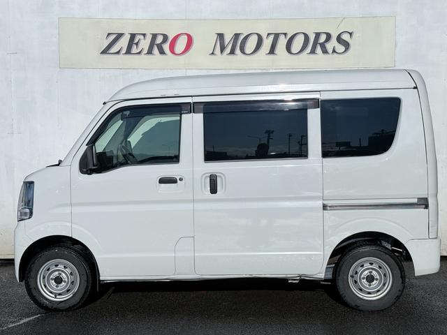 エブリイ ＰＡ　４ＷＤ　５ＡＧＳ車　ハイルーフ　車検２年付　ラジオ　フルフラット　ドアバイザー　積載量３５０キロ　プライバシーガラス　ライトレベライザー　タイミングチェーン式　エアコン　パワステ　ＡＢＳ（11枚目）