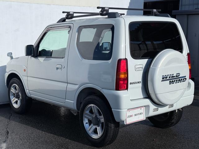 ジムニー ワイルドウインド　６型　ターボ　４ＷＤ　ＣＤ　ＭＤ　ＥＴＣ　アルミホイール　シートヒーター　フルフラット　ドアバイザー　キーレスキー　ライトレベライザー　フォグライト　エアコン　パワステ（15枚目）