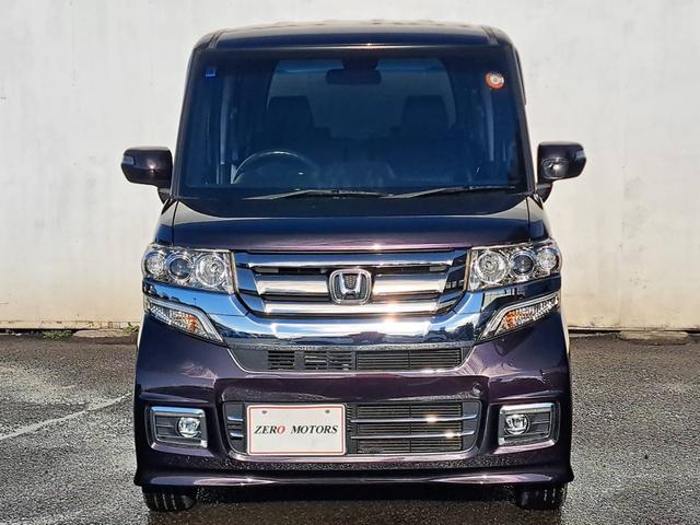 N-BOXカスタム G・ターボLパッケージ 後期 8インチナビ Bluetooth フルセグTV DVD CD バックカメラ 両側パワースライドドア オートクルーズコントロール ETC スマートキー HIDライト アルミホイール スマートキー(3枚目)