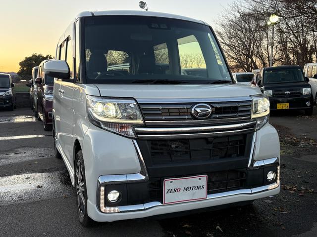 タント カスタムＲＳ　トップエディションＳＡＩＩＩ　後期　ターボ　ブレーキサポート　ナビ　Ｂｌｕｅｔｏｏｔｈ接続　テレビ　ＣＤ　バックカメラ　ＥＴＣ　ドラレコ　両側パワースライドドア　ハーフレザーシート　シートヒーター　ＬＥＤヘッドライト（56枚目）