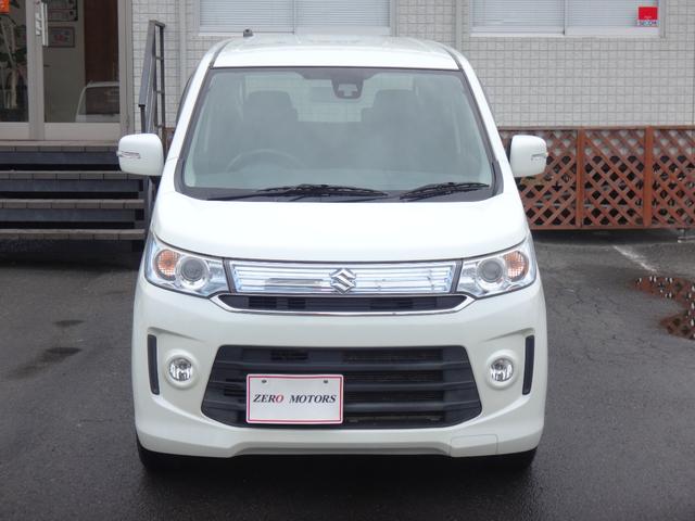 ワゴンRスティングレー X 後期 修復歴無 ブレーキサポート ナビ CD Bluetooth接続 DVD再生 フルセグTV シートヒーター ETC 後席モニター スマートキー HIDライト アルミホイール フォグライト(13枚目)