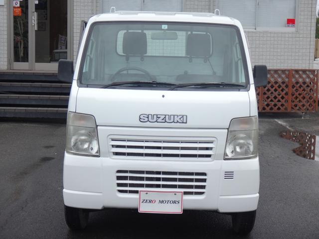 キャリイトラック KC 4WD 5MT 修復歴無 エアコン パワステ ラジオ ドアバイザー ライトレベライザー タイミングチェーン式(11枚目)