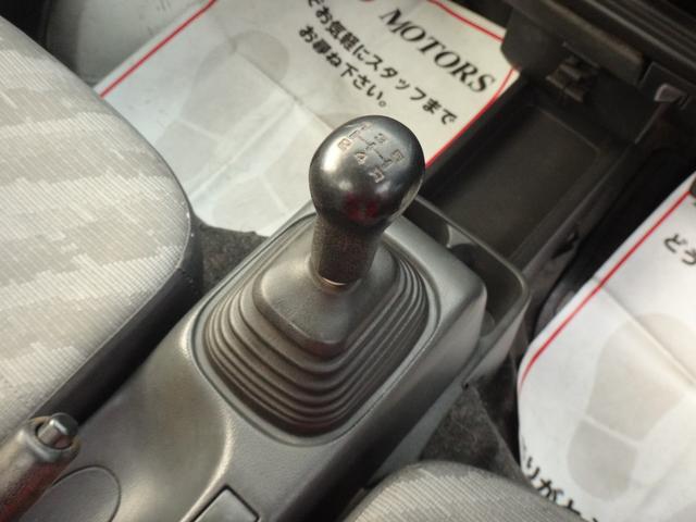 キャリイトラック KC 4WD 5MT 修復歴無 エアコン パワステ ラジオ ドアバイザー ライトレベライザー タイミングチェーン式(35枚目)