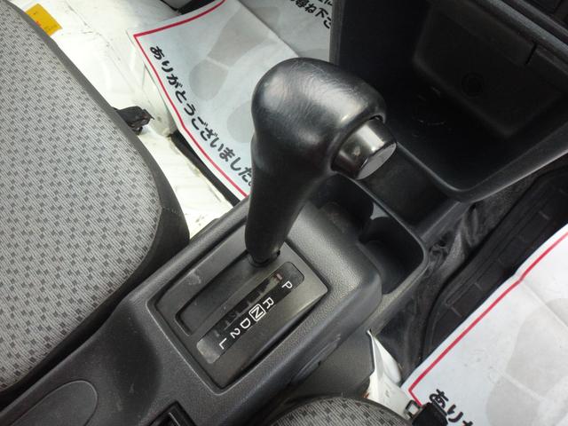 キャリイトラック KCエアコン・パワステ 4WD 3AT 修復歴無 3方開 車検2年付 エアコン パワステ ラジオ ドアバイザー ライトレベライザー タイミングチェーン式 フロアマット エアバッグ(37枚目)