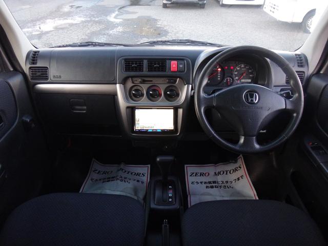 バモスホビオプロ ベースグレード ナビ CD DVD再生 ミュージックサーバー キーレス フルフラット ドアバイザー ライトレベライザー ABS(3枚目)