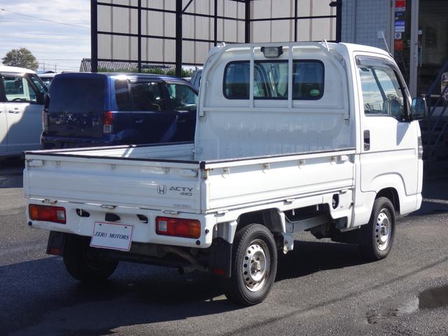 アクティトラック ＳＤＸ　４ＷＤ　５ＭＴ　修復歴無　３方開　ワンオ－ナ－　エアコン　パワステ　ＥＴＣ　ラジオ　ドアバイザー　荷台灯　助手席チップアップシート　ライトレベライザー　エアバッグ（25枚目）