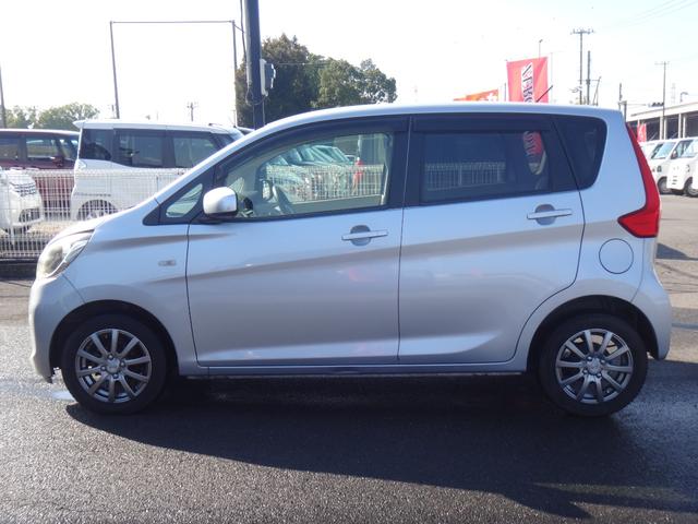 eKワゴン M 修復歴無 ナビ CD フルセグTV キーレス ETC フルフラット ベンチシート アルミホイール 電動格納ドアミラー タイミングチェーン式 ドアバイザー(10枚目)