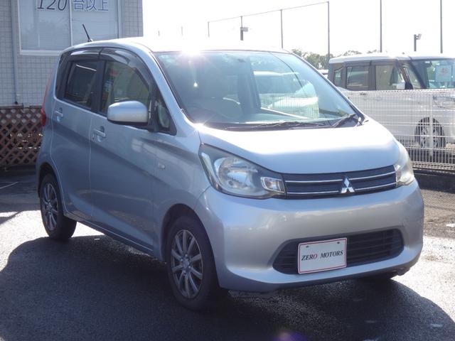 eKワゴン M 修復歴無 ナビ CD フルセグTV キーレス ETC フルフラット ベンチシート アルミホイール 電動格納ドアミラー タイミングチェーン式 ドアバイザー(12枚目)