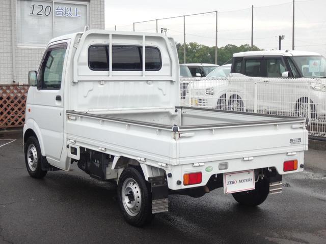 キャリイトラック KCエアコン・パワステ 4WD 5MT 修復歴無 3方開 エアコン パワステ ラジオ LEDヘッドライト ドアバイザー ライトレベライザー タイミングチェーン式(21枚目)