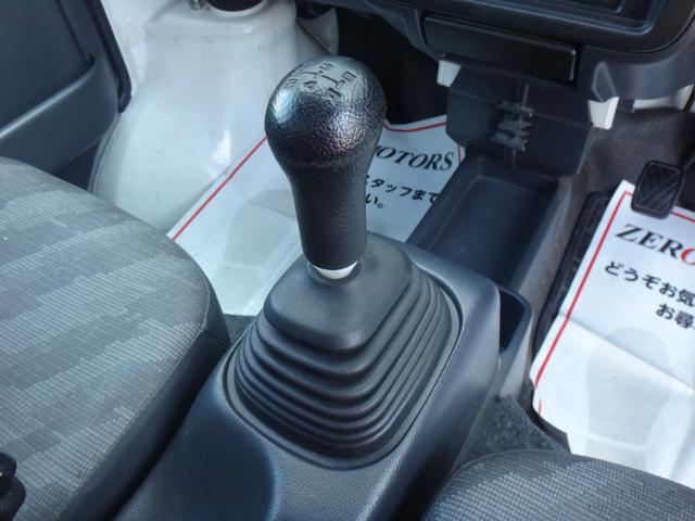 キャリイトラック KCエアコン・パワステ 4WD 5MT 修復歴無 3方開 エアコン パワステ ラジオ LEDヘッドライト ドアバイザー ライトレベライザー タイミングチェーン式(35枚目)