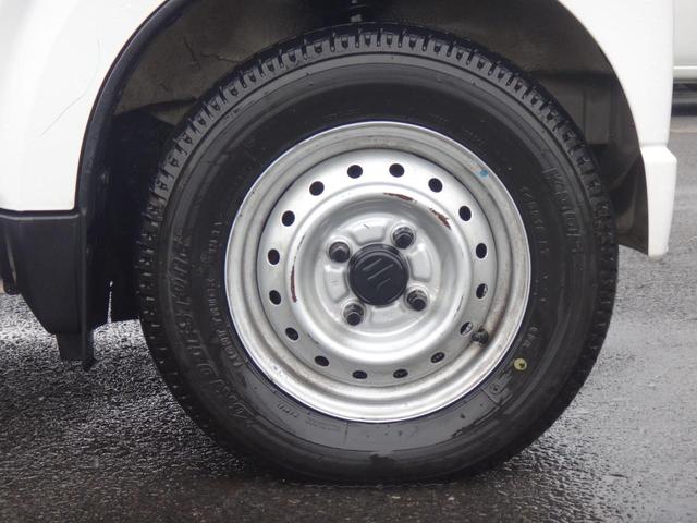 キャリイトラック KCエアコン・パワステ 4WD 5MT 修復歴無 3方開 エアコン パワステ ラジオ LEDヘッドライト ドアバイザー ライトレベライザー タイミングチェーン式(45枚目)