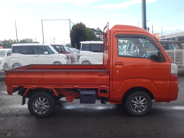 ハイゼットトラック ハイルーフ 4AT 3方開 エアコン パワステ CD キーレス AUX接続 フォグライト ETC パワーウインドウ アクセル踏み間違い防止装置 アルミホイール ラジオ(7枚目)