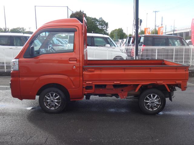 ハイゼットトラック ハイルーフ 4AT 3方開 エアコン パワステ CD キーレス AUX接続 フォグライト ETC パワーウインドウ アクセル踏み間違い防止装置 アルミホイール ラジオ(9枚目)