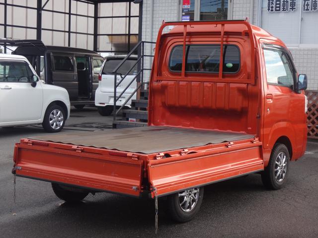 ハイゼットトラック ハイルーフ 4AT 3方開 エアコン パワステ CD キーレス AUX接続 フォグライト ETC パワーウインドウ アクセル踏み間違い防止装置 アルミホイール ラジオ(23枚目)
