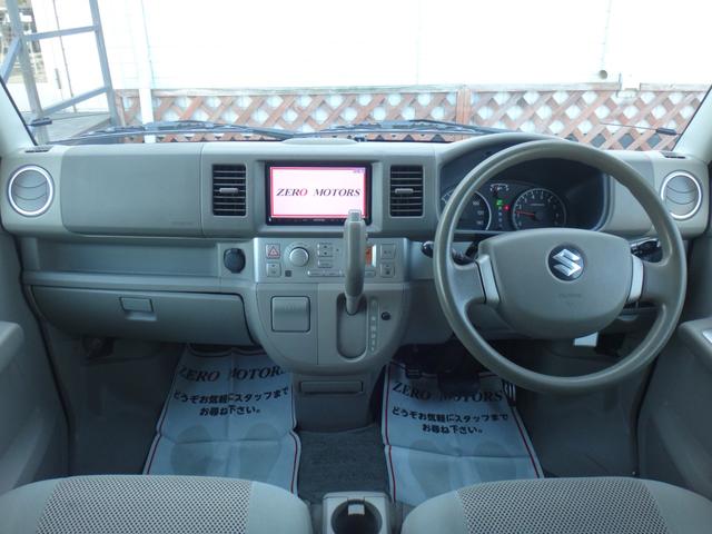 エブリイワゴン ＰＺターボスペシャル　修復歴無　ナビ　フルセグＴＶ　ＣＤ　ＤＶＤ再生　バックカメラ　両側パワースライドドア　キーレスキー　ＨＩＤライト　フォグライト　ドアバイザー　電動格納ミラー　アルミホイール　エアロ（3枚目）