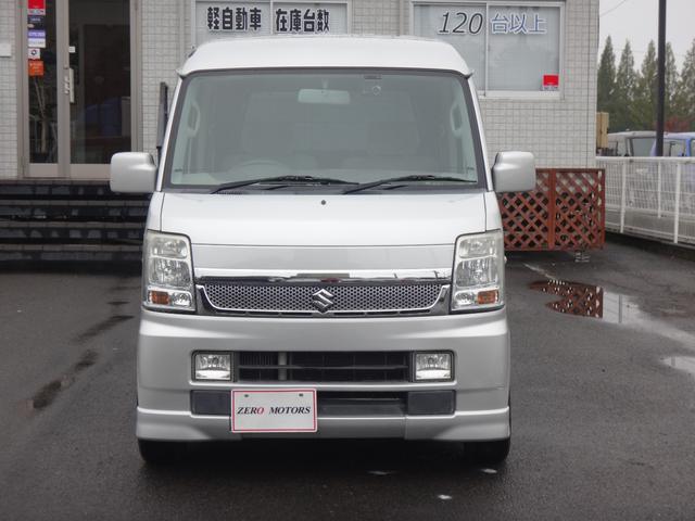 エブリイワゴン ＰＺターボスペシャル　修復歴無　ナビ　フルセグＴＶ　ＣＤ　ＤＶＤ再生　バックカメラ　両側パワースライドドア　キーレスキー　ＨＩＤライト　フォグライト　ドアバイザー　電動格納ミラー　アルミホイール　エアロ（15枚目）